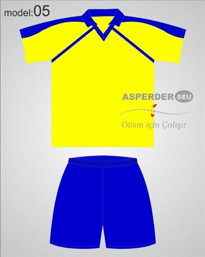 Futbol Forma Şort takım model 05