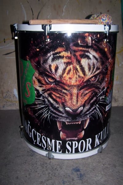 Maç Taraftar Tribün Davulu - Logolu