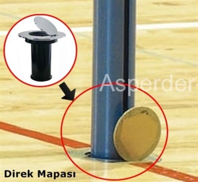 Badminton Direği (Mapalı - 2 adet)