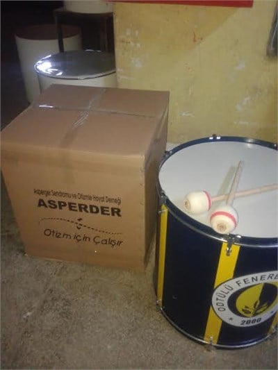 Maç Taraftar Tribün Davulu - Logolu