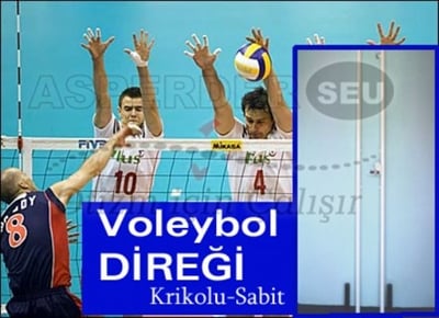 Voleybol Direği (kriko sistemli, sabit)