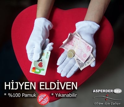 Hijyen Eldiven %100 pamuk