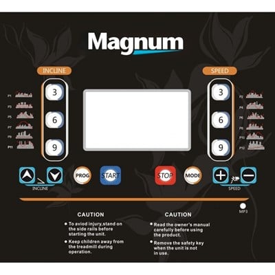 Koşu Bandı Magnum Aeson Otomatik Eğimli Mp3 Özellikli 