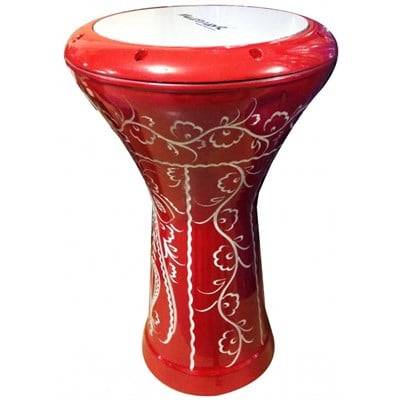 Mısır Darbuka Desenli Alüminyum gövde
