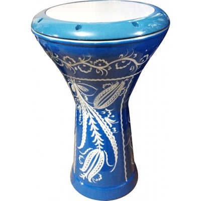 Mısır Darbuka Desenli Alüminyum gövde
