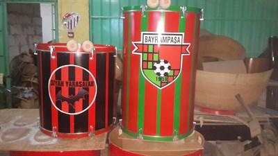Özel Samba Maç Davulu (tribün davulu-ÇİFT TARAFLI)