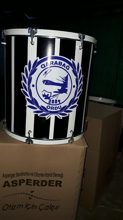 Özel Samba Maç Davulu (tribün davulu-ÇİFT TARAFLI)