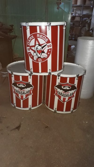 Özel Samba Maç Davulu (tribün davulu-ÇİFT TARAFLI)