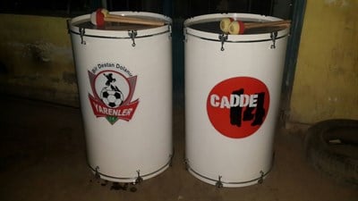 Özel Samba Maç Davulu (tribün davulu-ÇİFT TARAFLI)