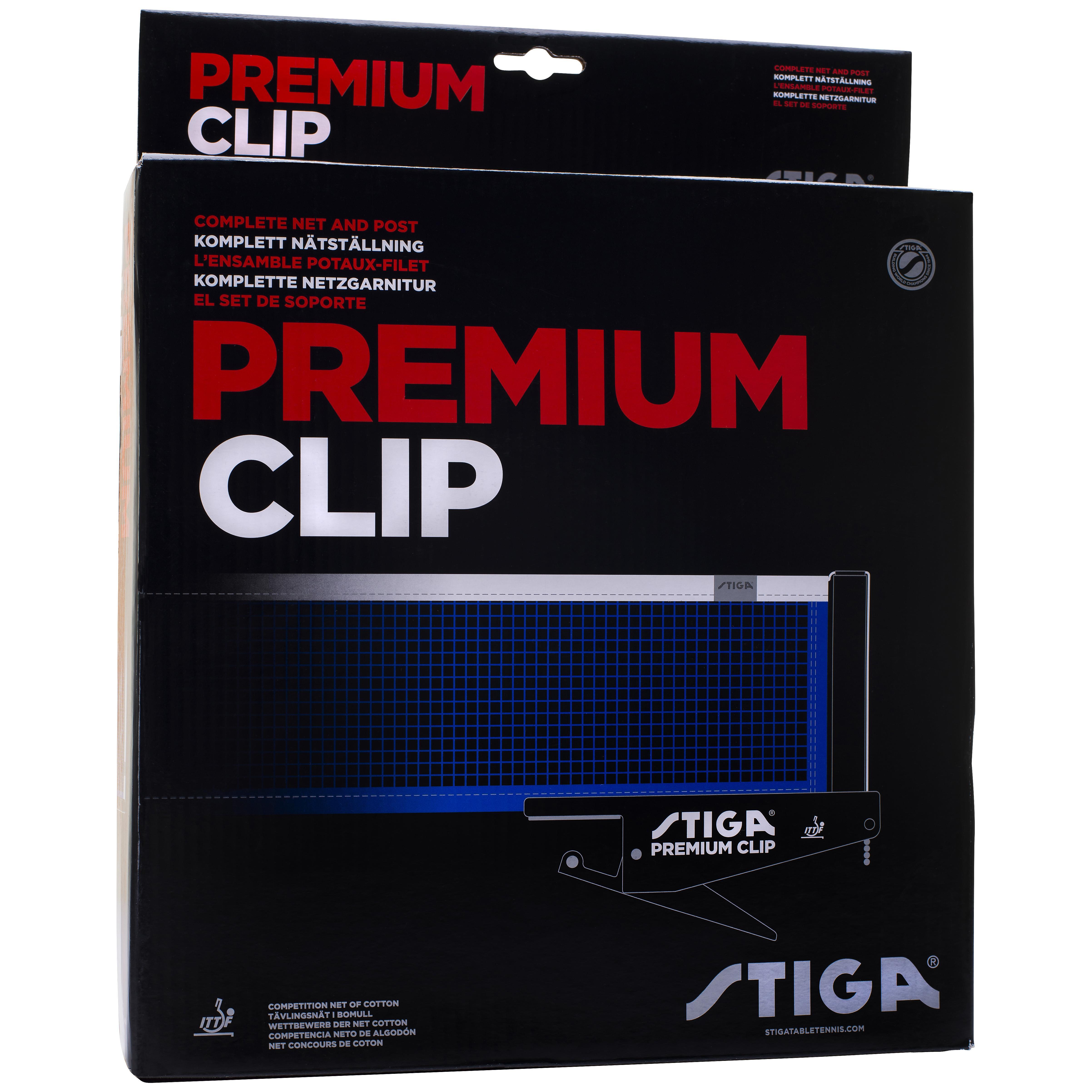 Stiga Net And Post Premıum Clıp Ittf Masa Tenisi Filesi 639000