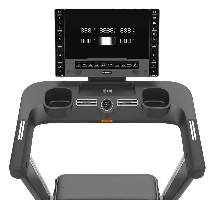 Tunturi Marathon TM 4500 Otomatik eğimli, 4 HP. Sessiz Motorlu, Otomatik Katlamalı, Eksi Eğimli, Fitness Uygulamalı Koşu Bandı