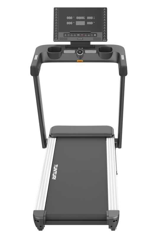 Tunturi Marathon TM 4500 Otomatik eğimli, 4 HP. Sessiz Motorlu, Otomatik Katlamalı, Eksi Eğimli, Fitness Uygulamalı Koşu Bandı