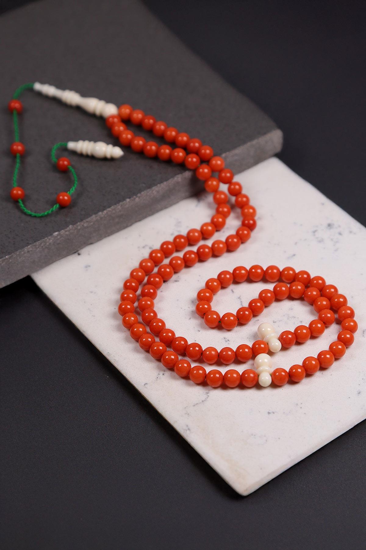 5 MM 99'luk Sıkma Kehribar Tesbih - TesbihKenti