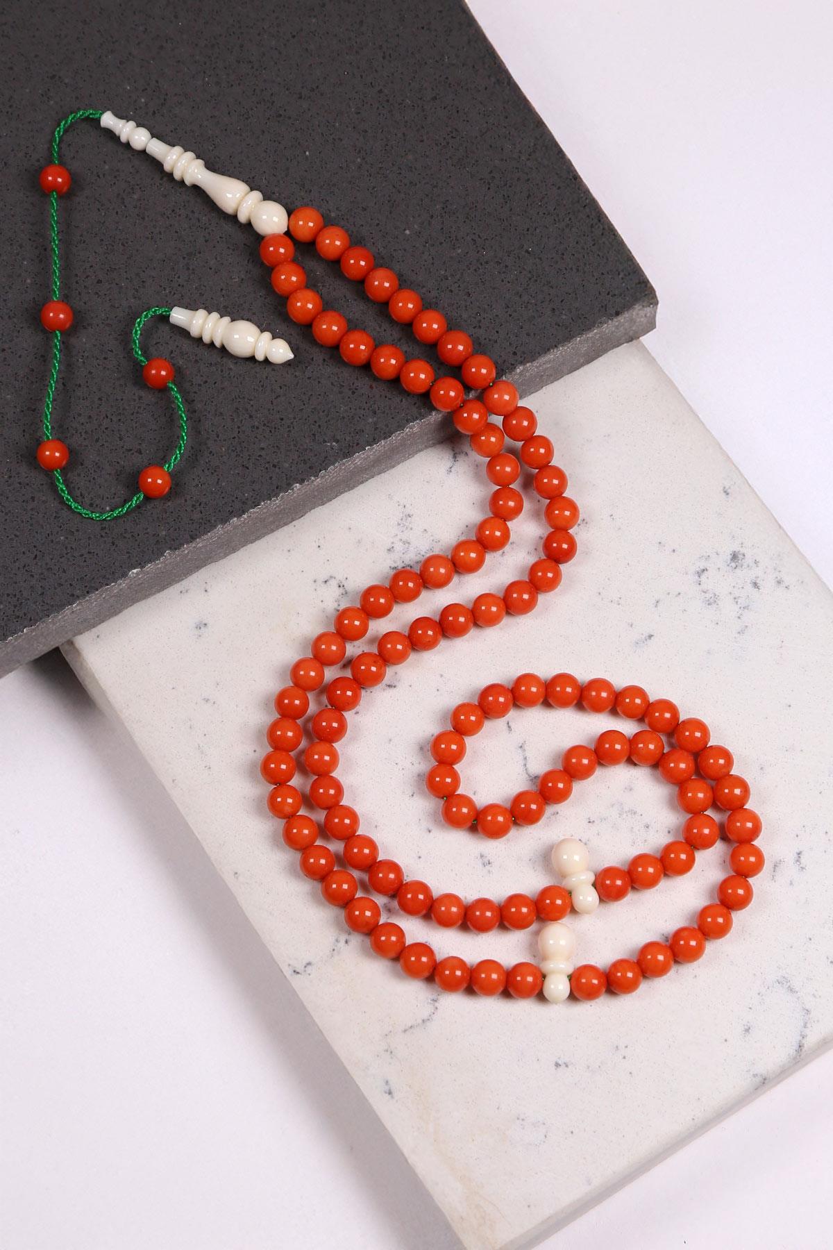 5 MM 99'luk Sıkma Kehribar Tesbih - TesbihKenti