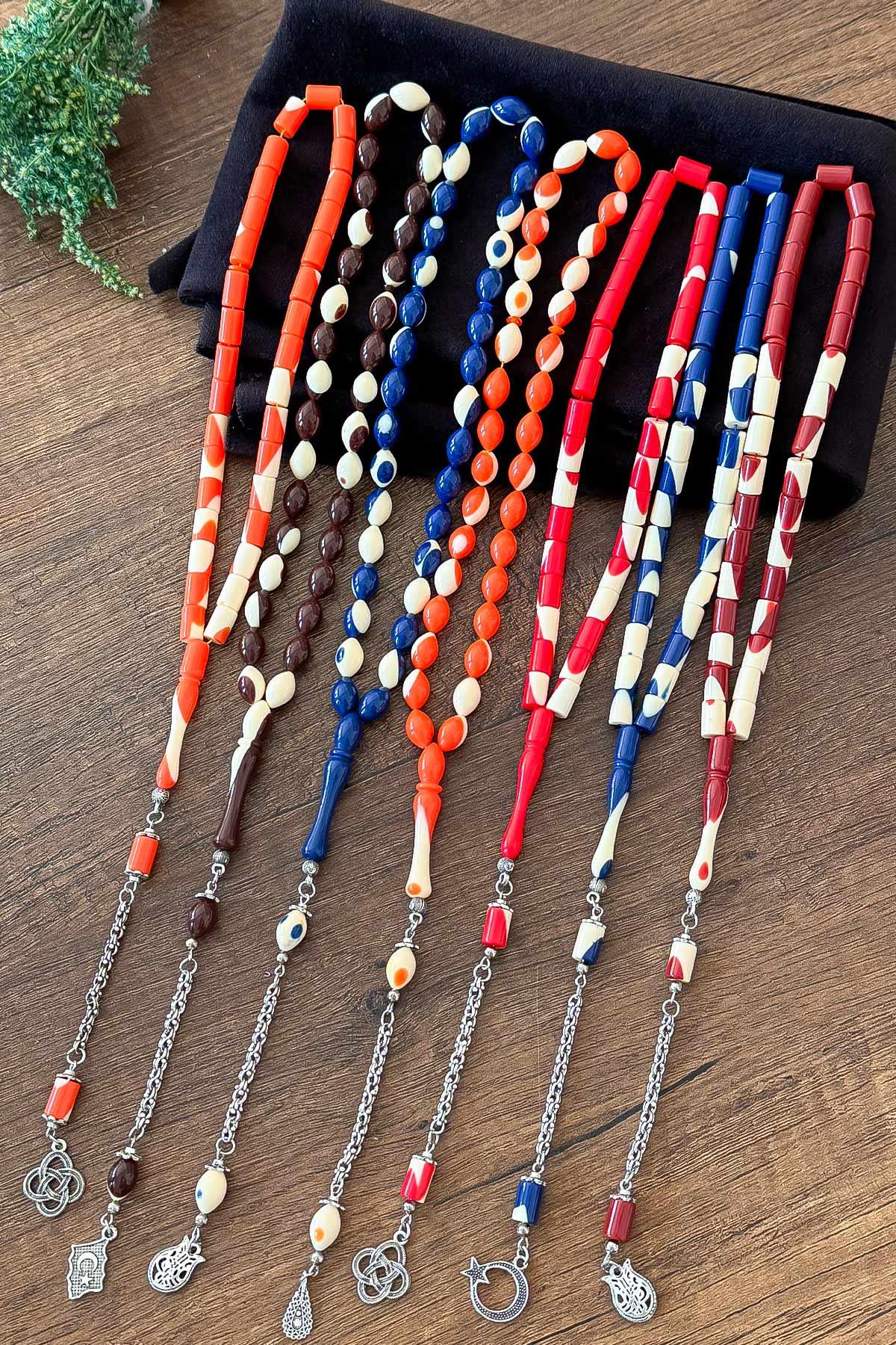 7'li Özel Tasarım Bilardo Tesbih Seti