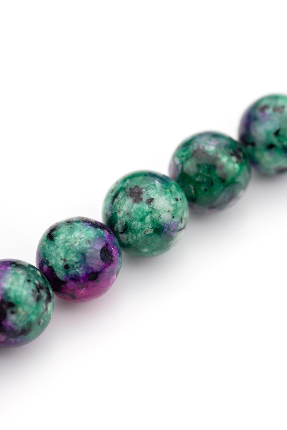 8 mm Anyolit Taşı Tesbih