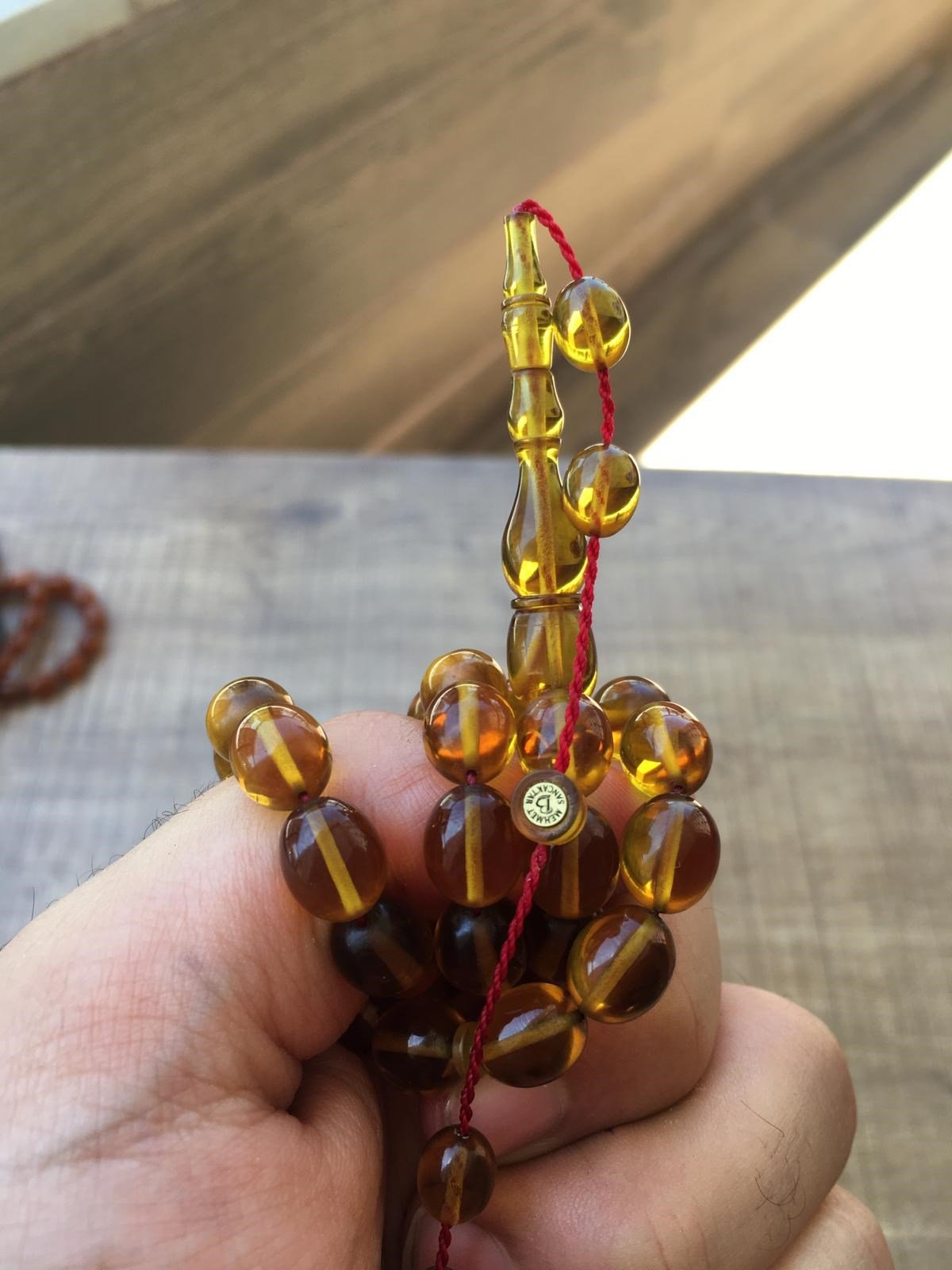 Arpa Kesim Renk Cümbüşü Ateş Kehribar