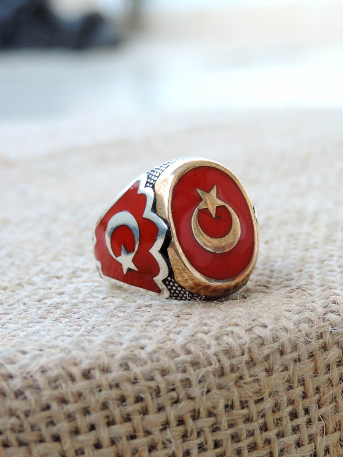 Ayyıldız Tasarım 925 Ayar Gümüş Yüzük