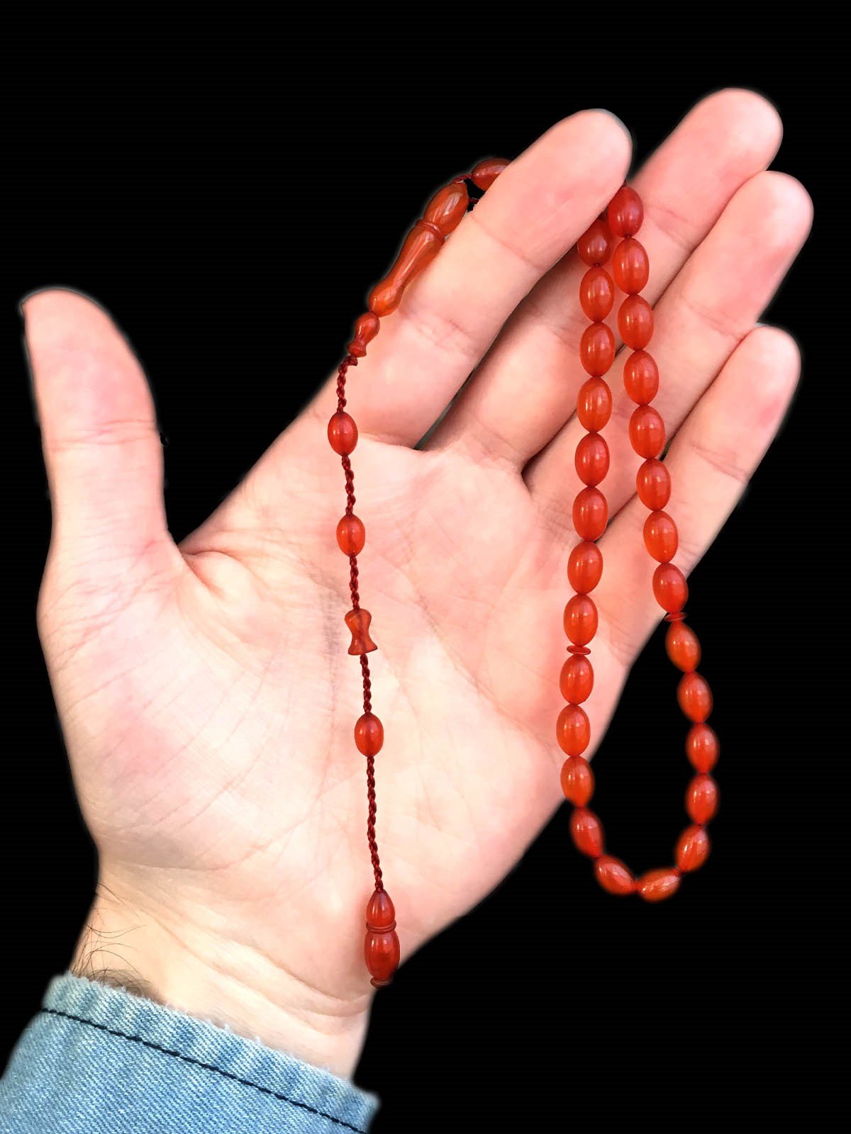Bilek Boy Arpa Taneli Zar Kehribar
