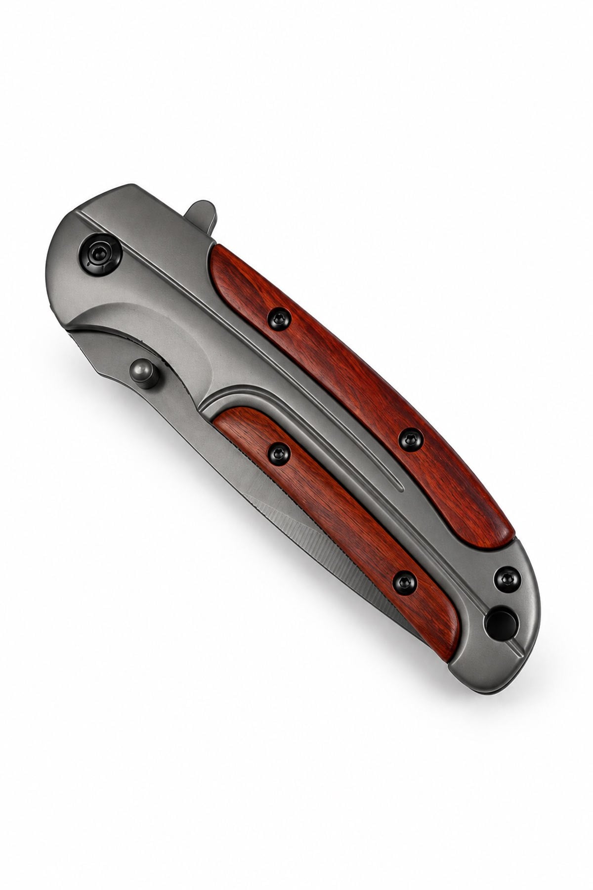Browning Ahşap Kabza Kamp Çakısı DA43 20,5 cm | TesbihKenti