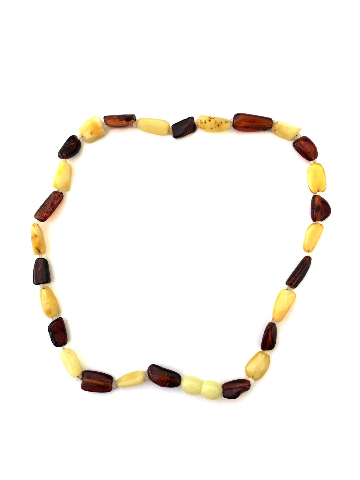 Doğal Kehribar Taşından Bebek Kolyesi Bonibon Renk