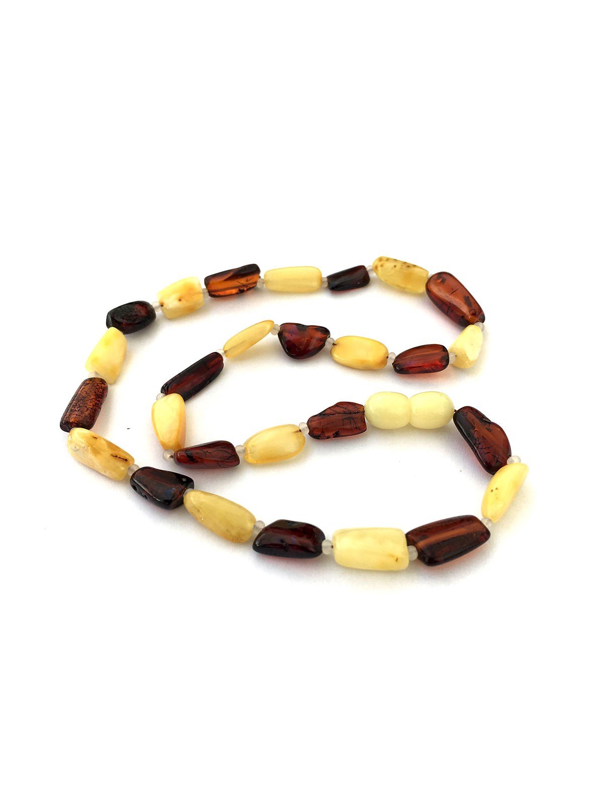 Doğal Kehribar Taşından Bebek Kolyesi Bonibon Renk