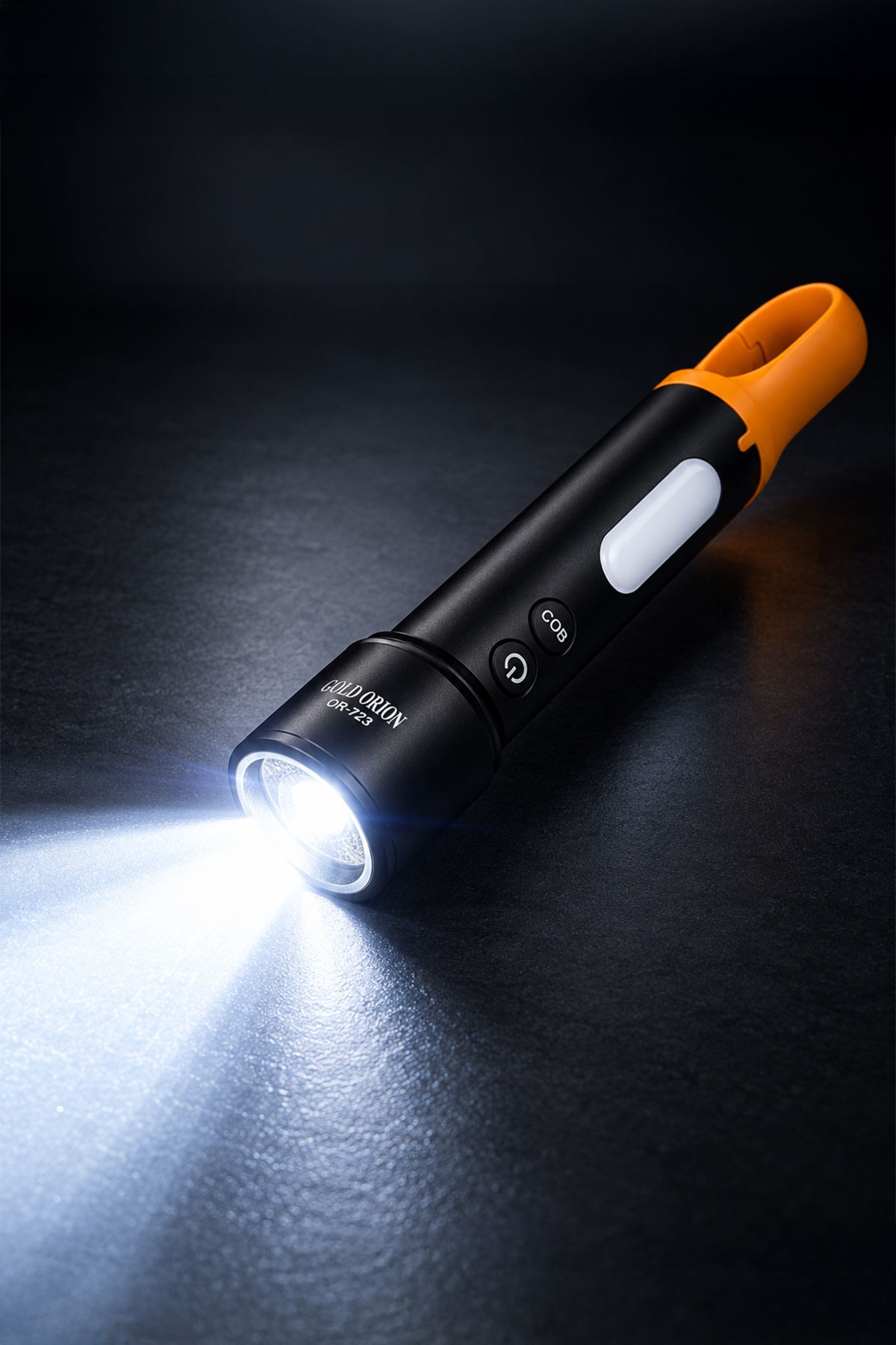 Gold Orion OR-723 Şarjlı LED El Feneri 3W | TesbihKenti