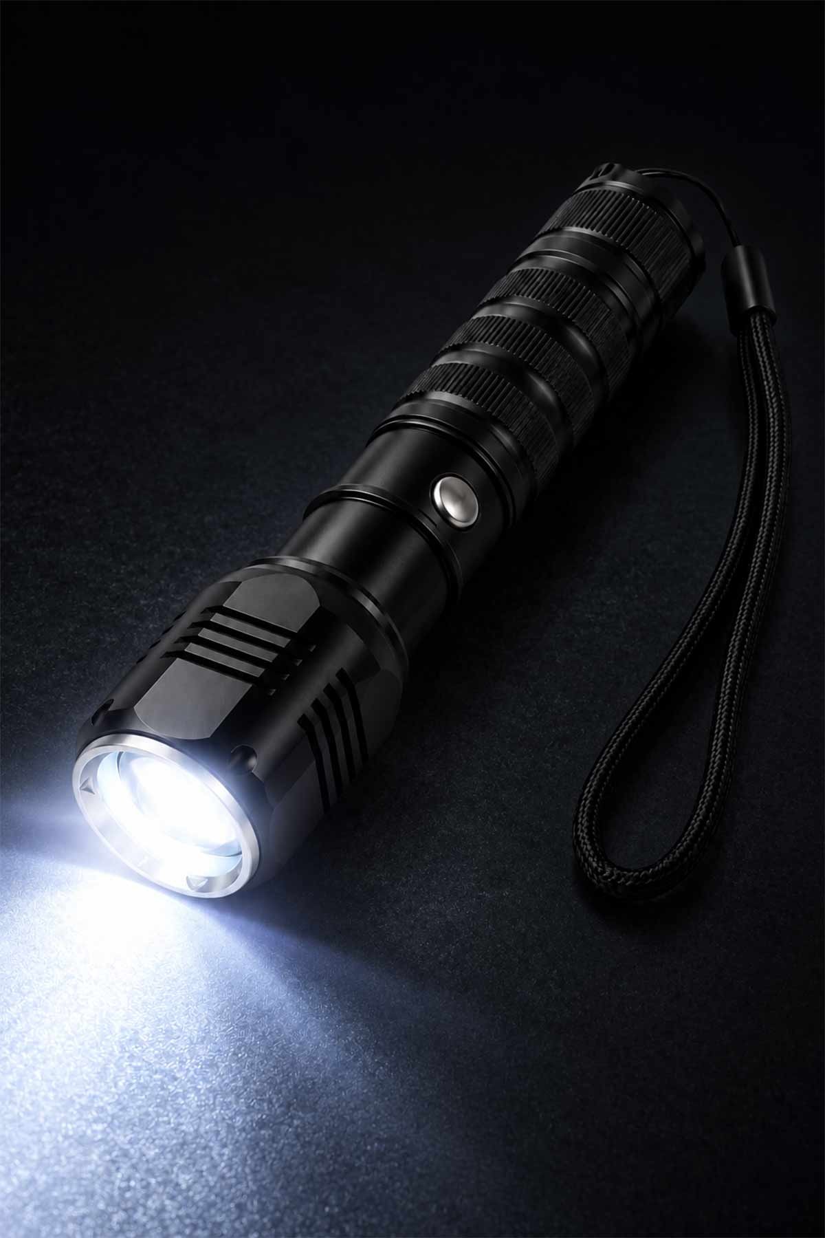 Gold Orion OR-83 Şarjlı ve Pilli LED El Feneri | TesbihKenti
