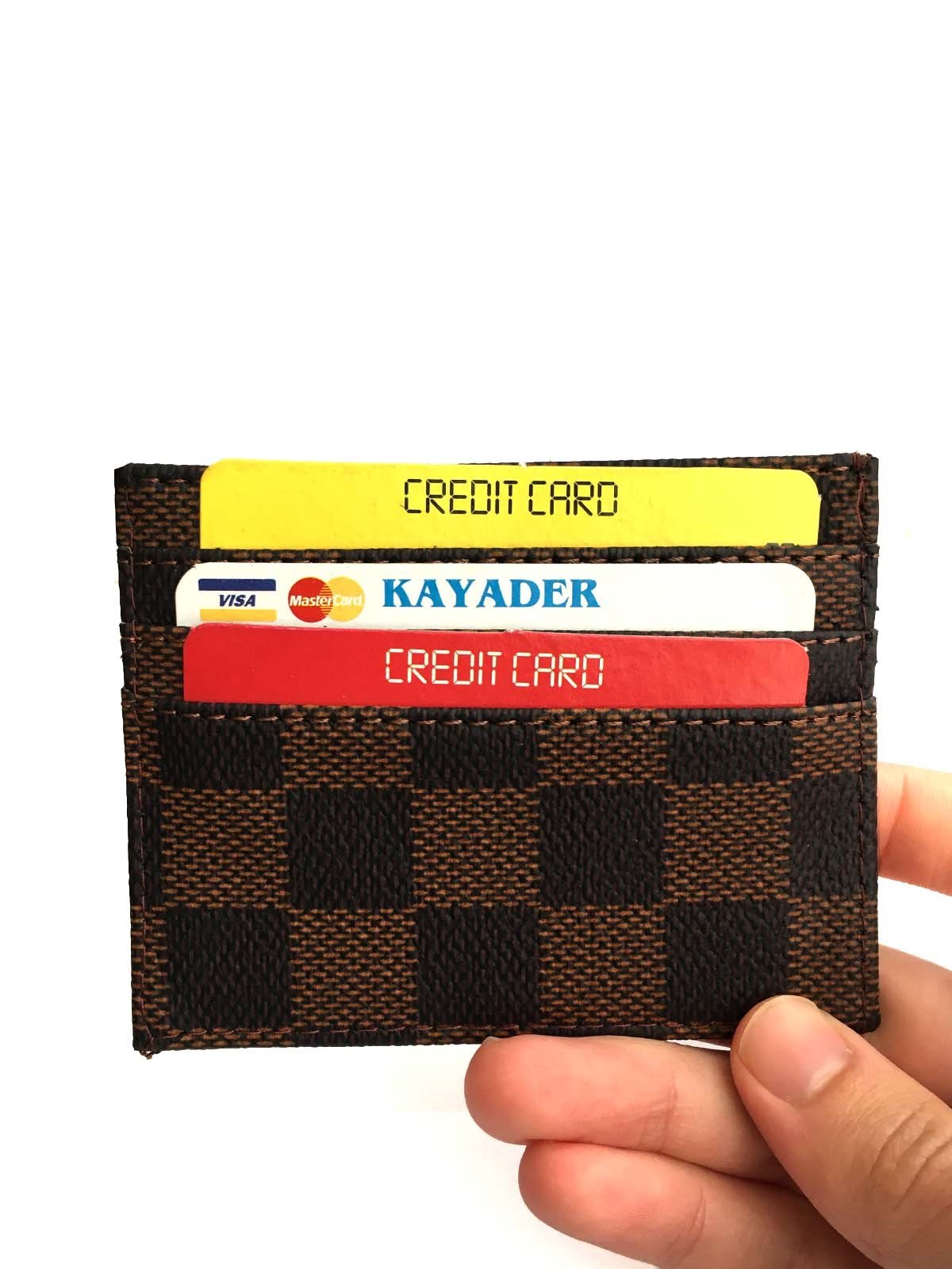 İnce Tasarımlı Kartlık ve Cüzdan