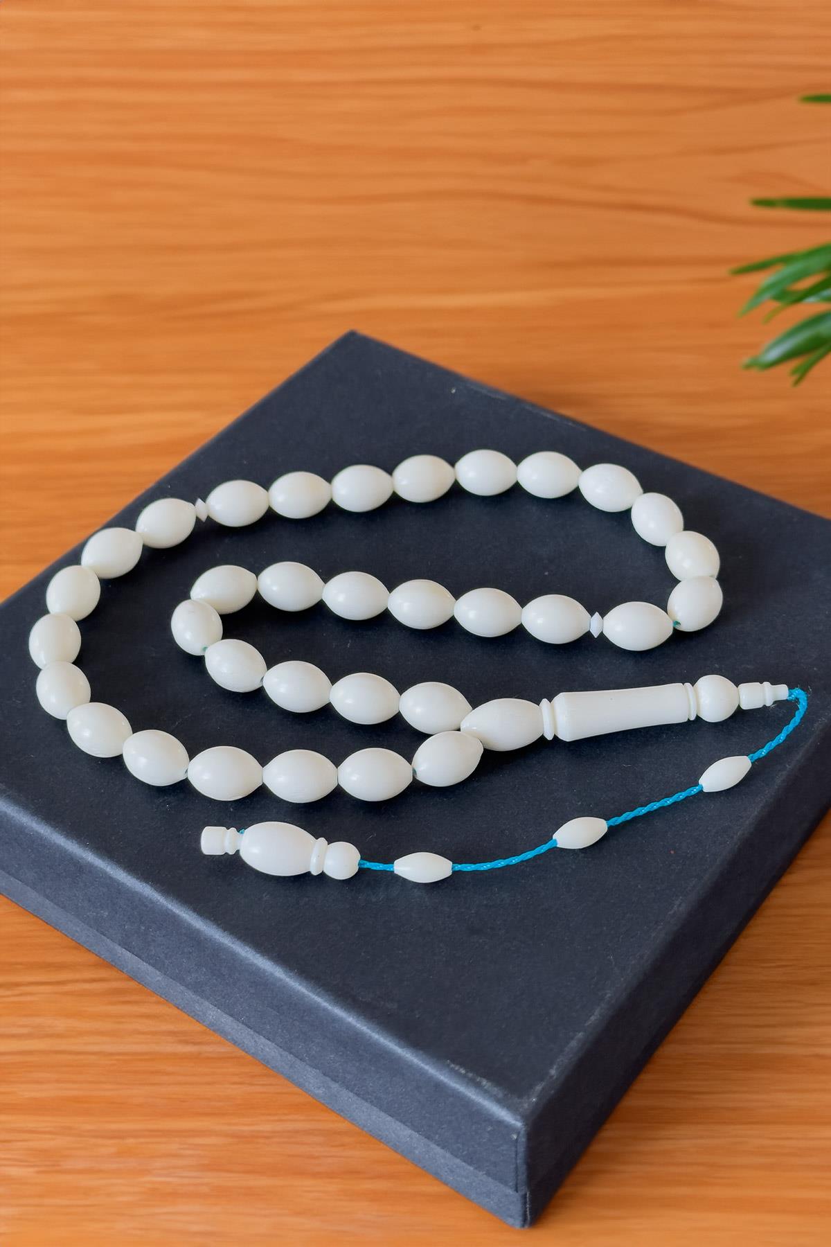 İri Boy Sistemli Püskül Deve Kemiği Tesbih