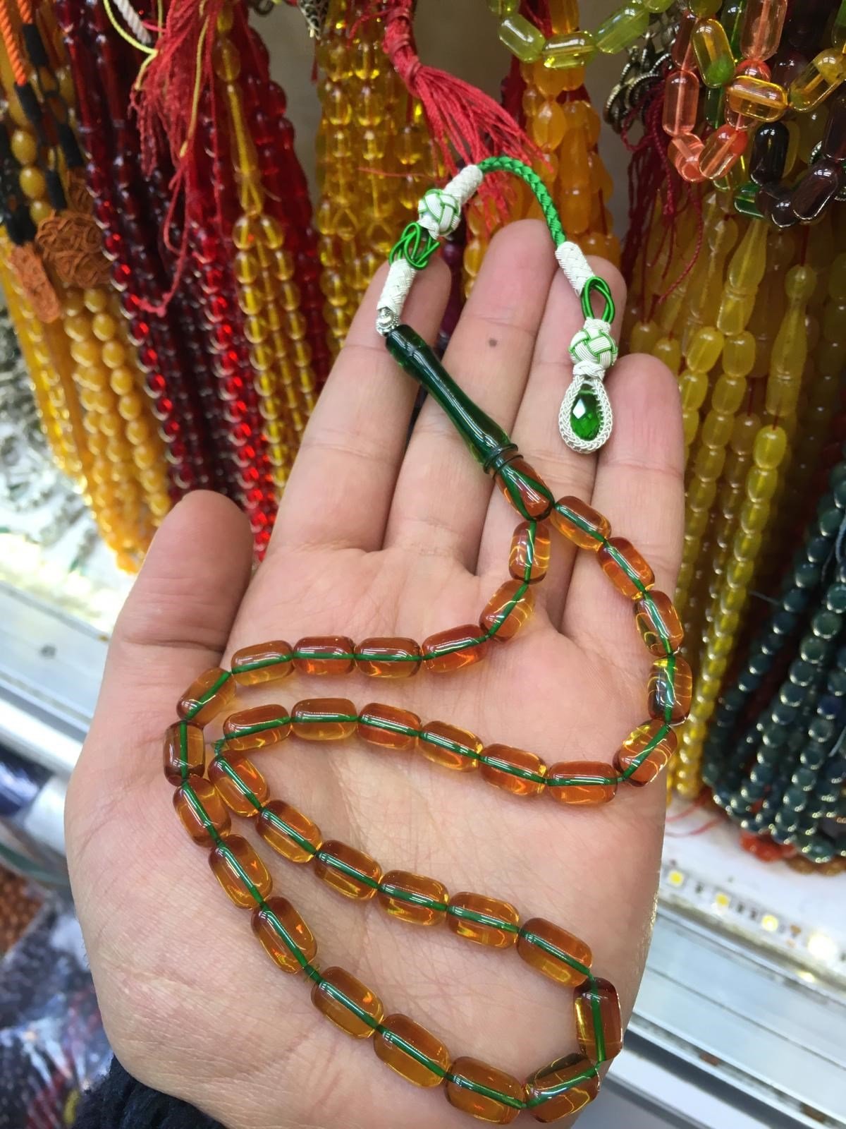 Kahverengi Kapsül Kesim Ateş Kehribar