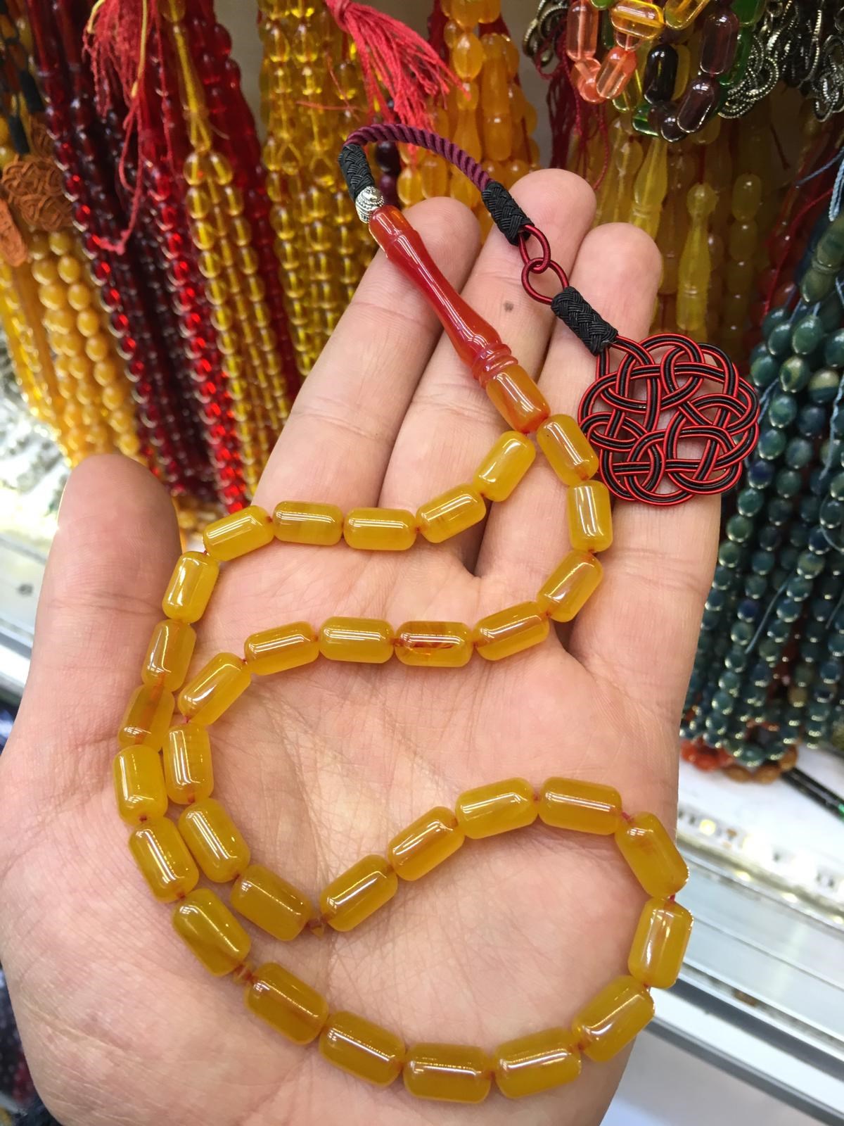 Kapsül Cam Gibi Temiz İşçilikli Sıkma Kehribar