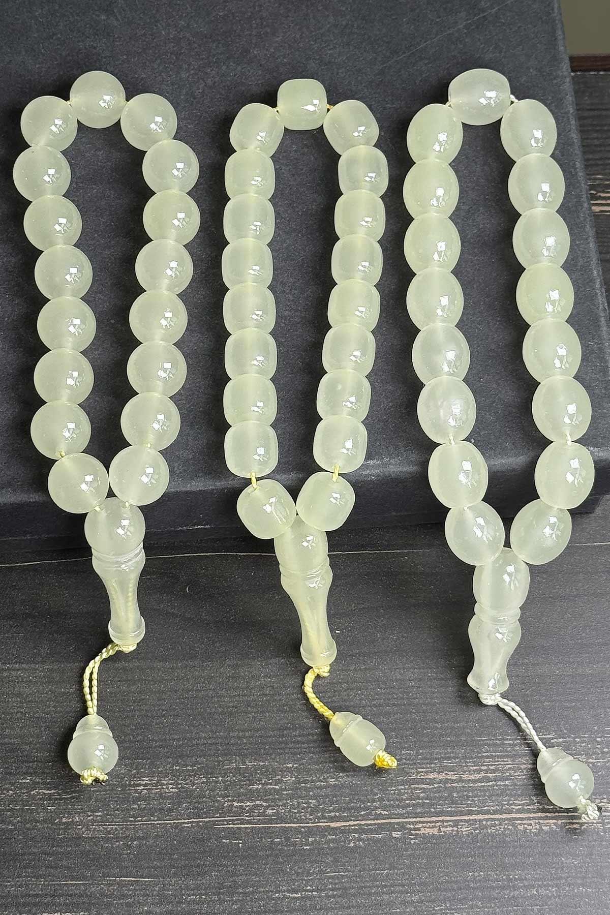 Klasik Model 3'lü Set 17'li Maskot Kedi Gözü Tesbih