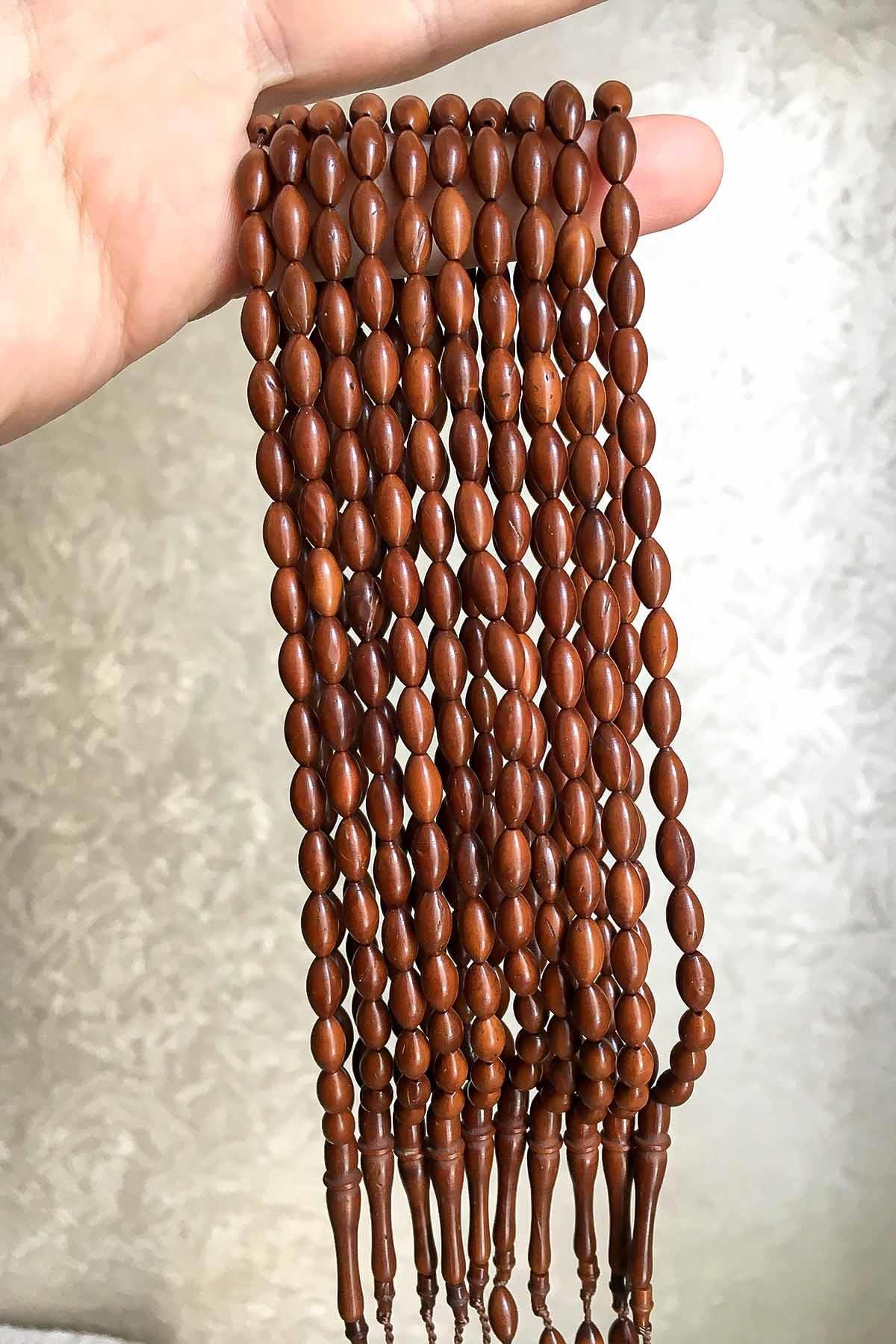 Küçük Boy Kınalı Kuka Tesbih Sistemli Püskül
