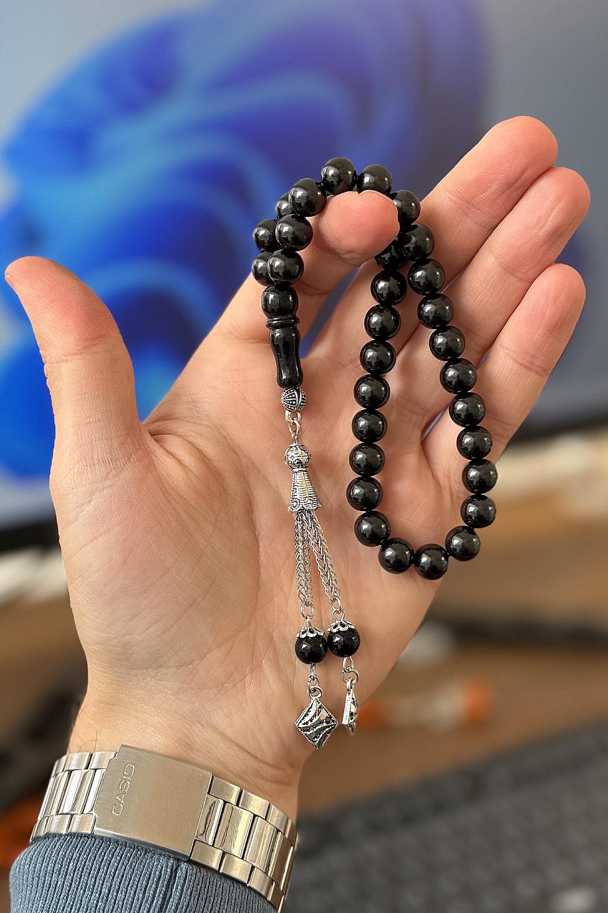 Küre Güzel Çekimli Rus Oltu Taşı Tesbih - TesbihKenti