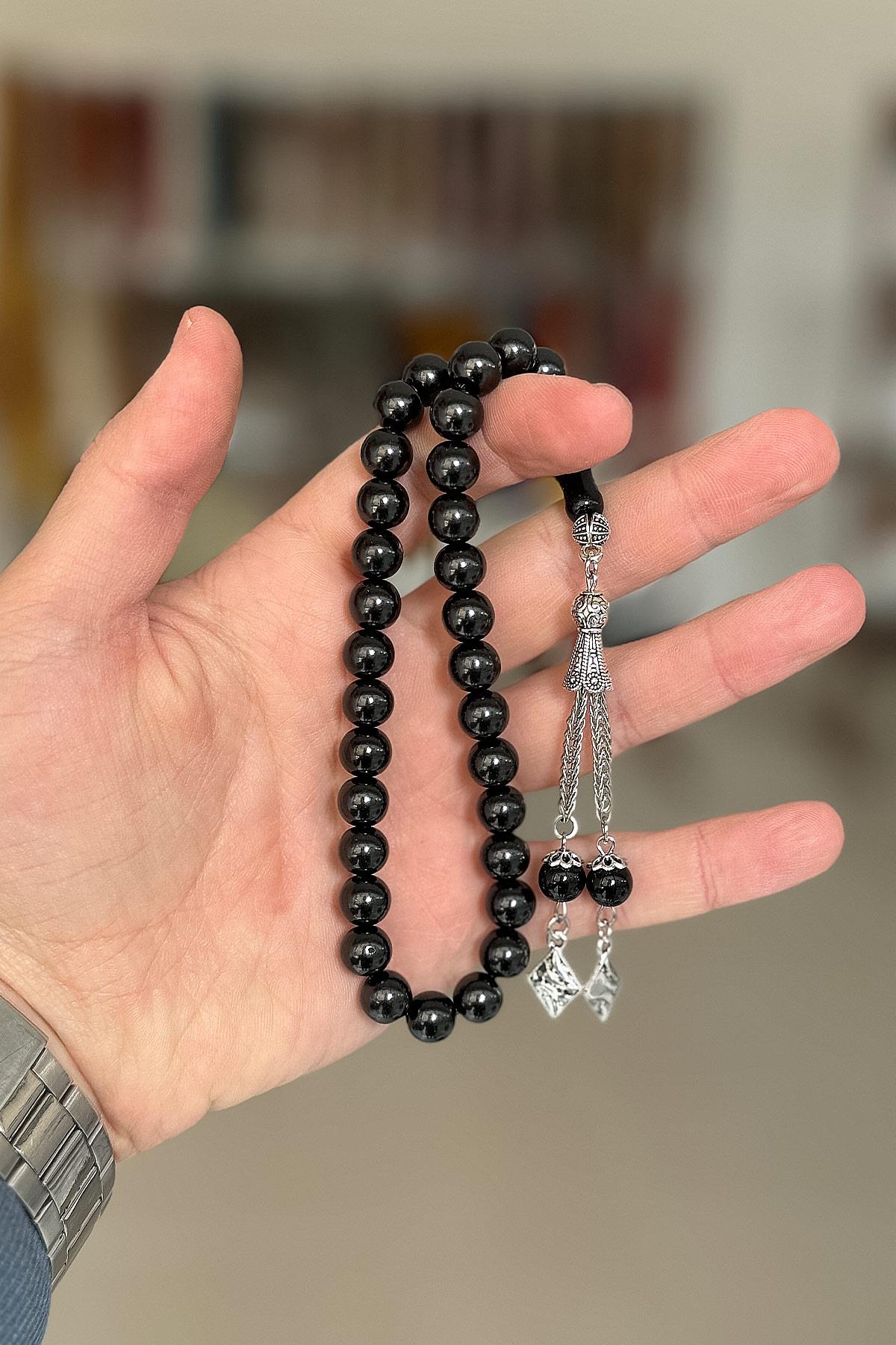 Küre Güzel Çekimli Rus Oltu Taşı Tesbih - TesbihKenti