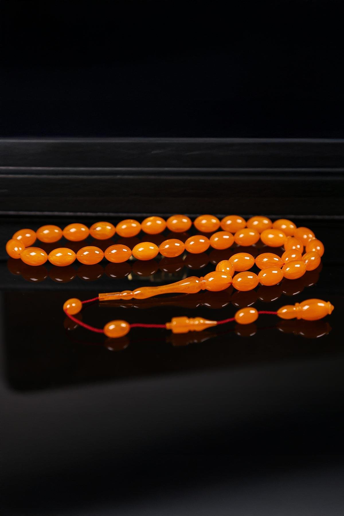 Mahmut Başkale Çalışma Sıkma Kehribar Tesbih | Tesbih Kenti