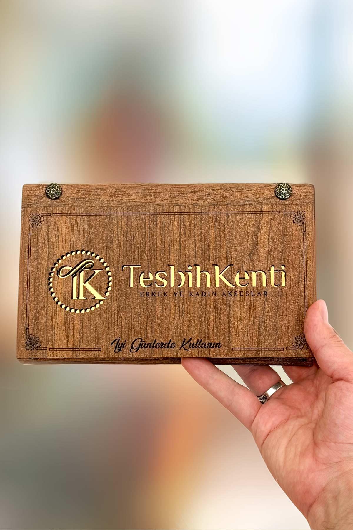 Mahmut Karak İmzalı Kapsül Sıkma Kehribar Tesbih