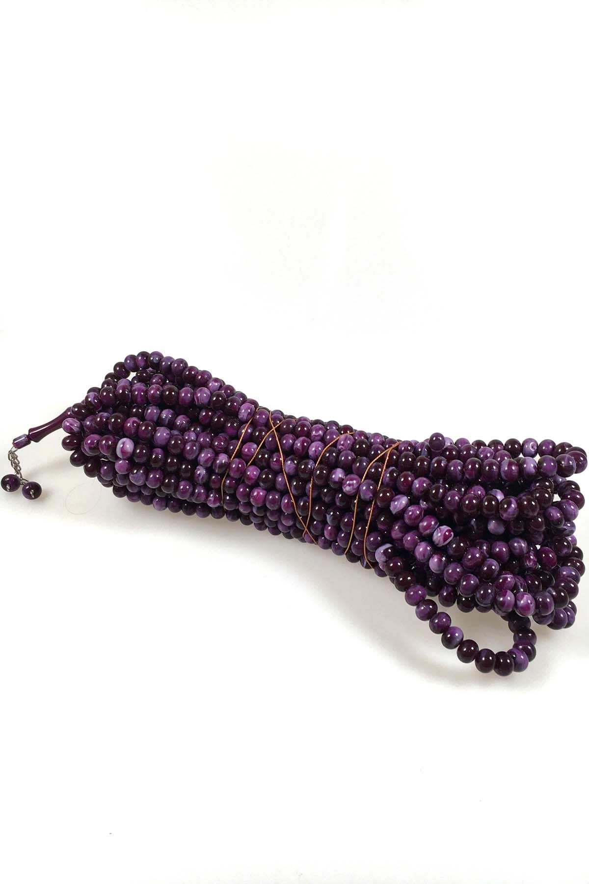 Mor Renk 1000'Lik Zikir Tesbihi