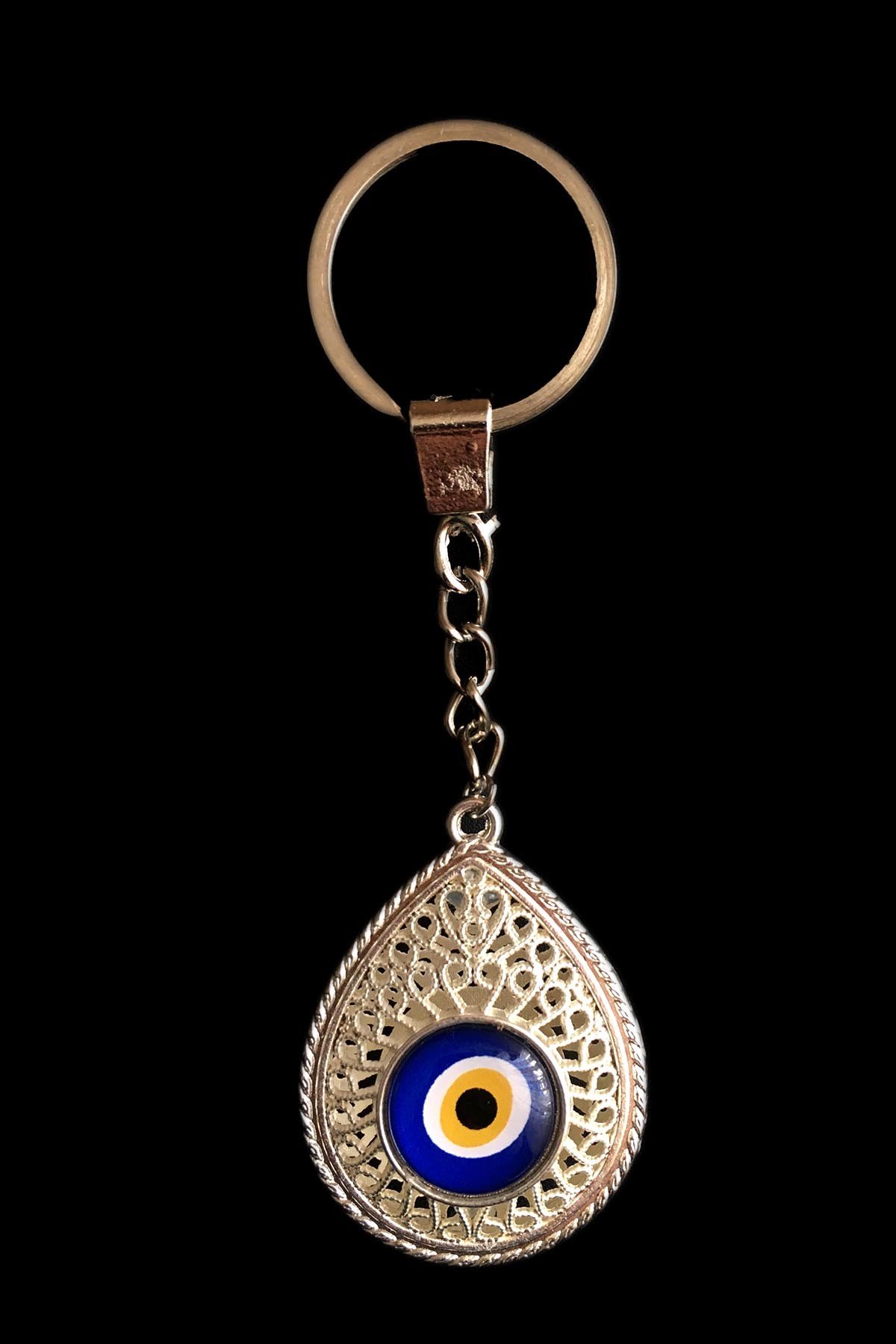 Nazar Boncuğu Model Metal Anahtarlık