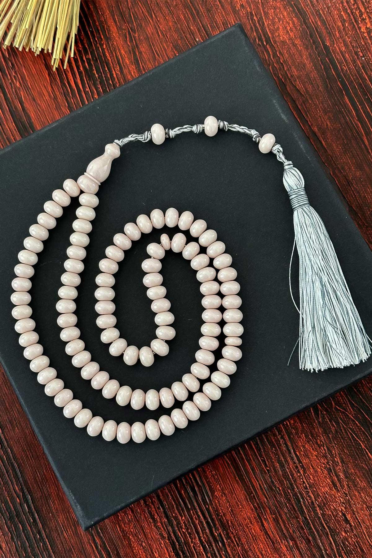 Özel Tasarım 99'luk Sıkma Kehribar Tesbihimiz