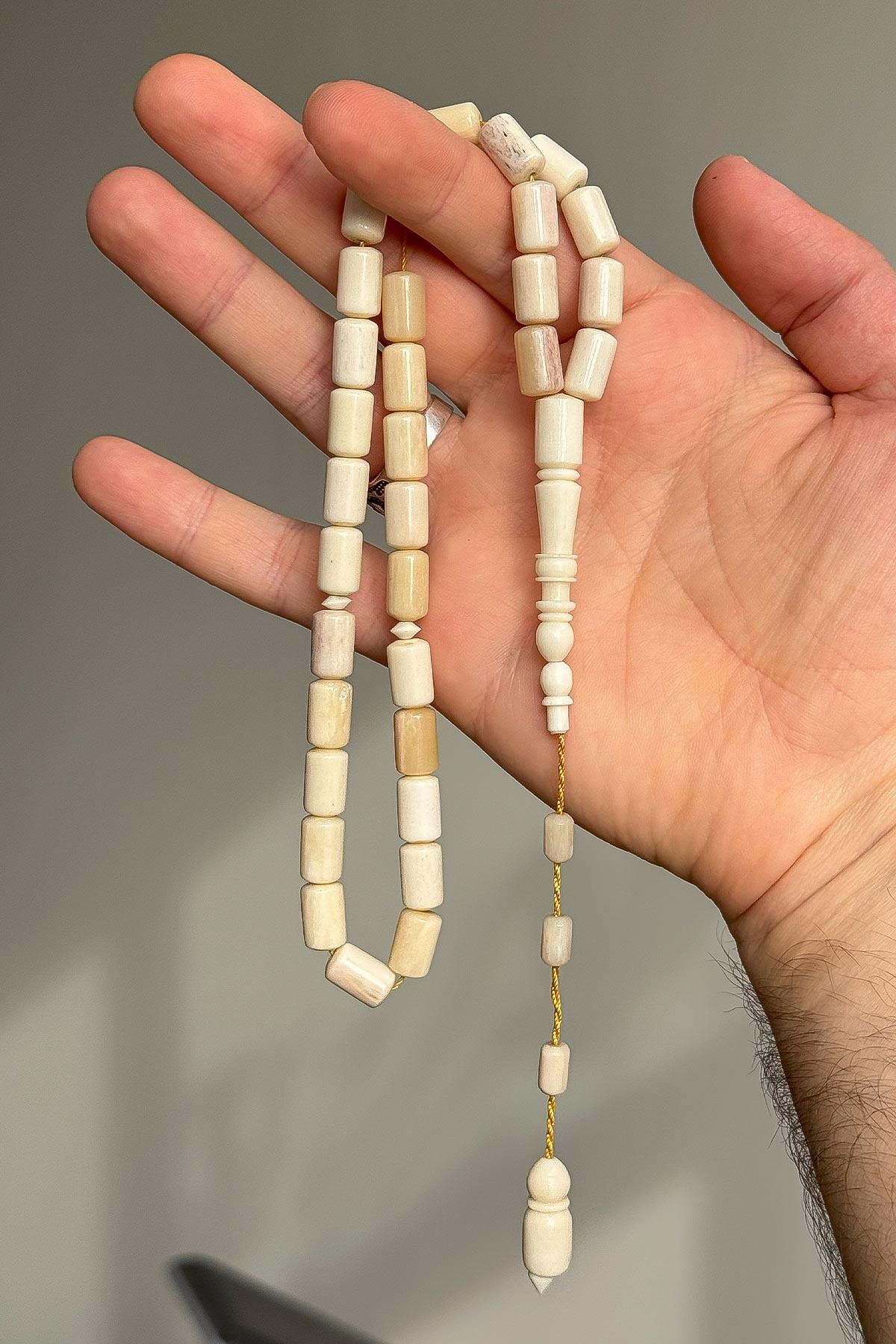 Sıra Dışı Kapsül Deve Kuşu Kemiği Tesbih