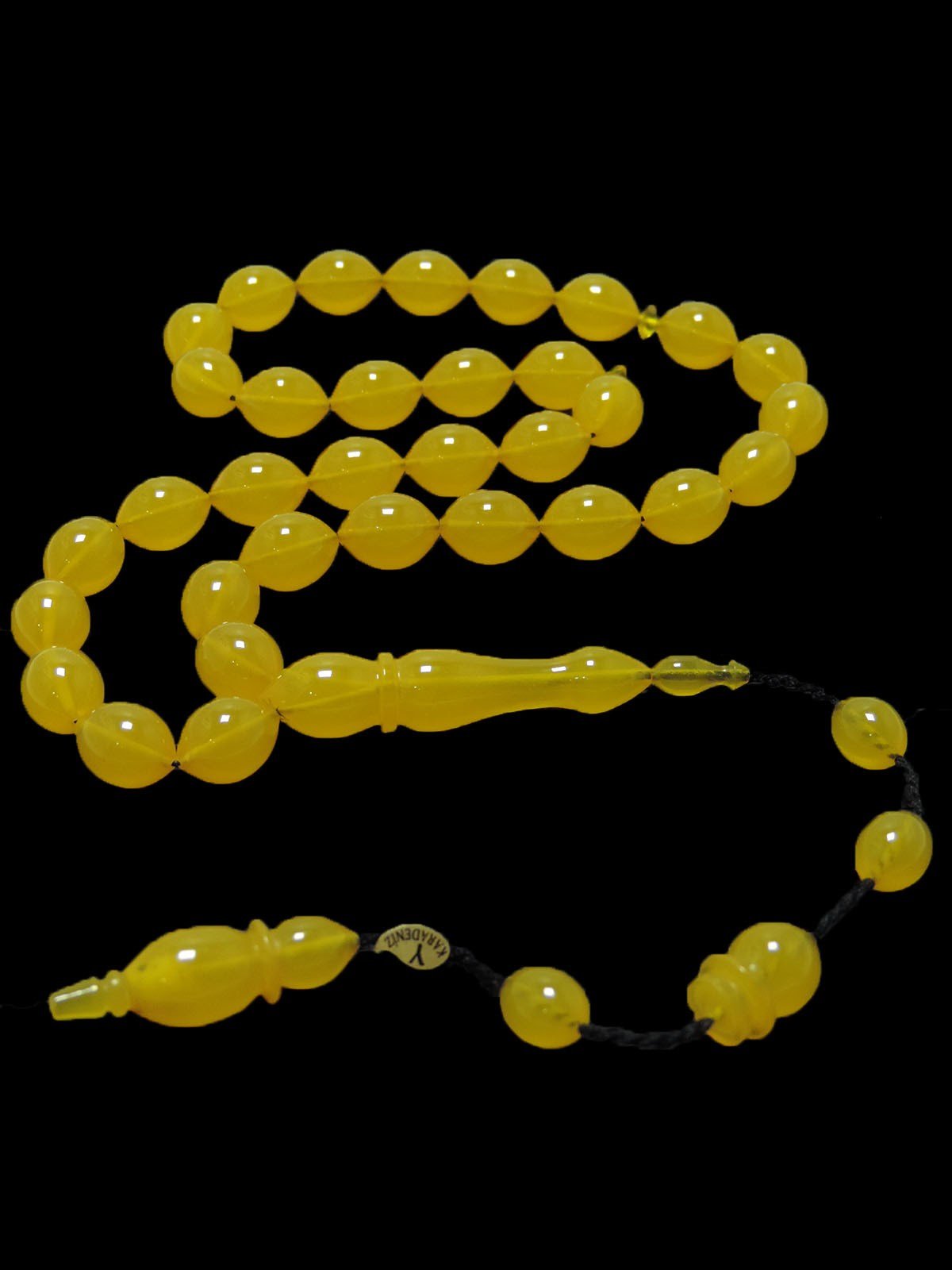 Yaşar Karadeniz Ustadan Limon Sarı Zar Kehribar