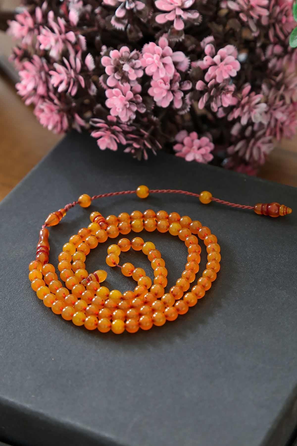 Zar Kehribar Benzetmesi 99'luk Namaz Tesbihi