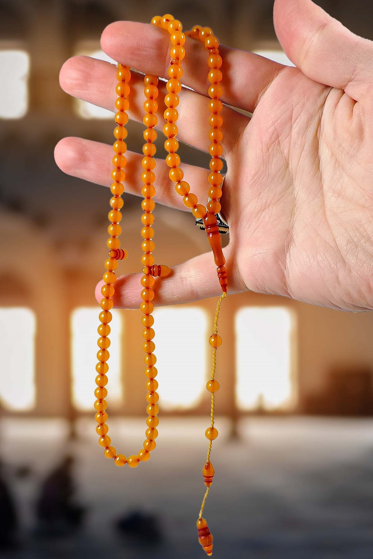 Zar Kehribar Benzetmesi 99'luk Namaz Tesbihi