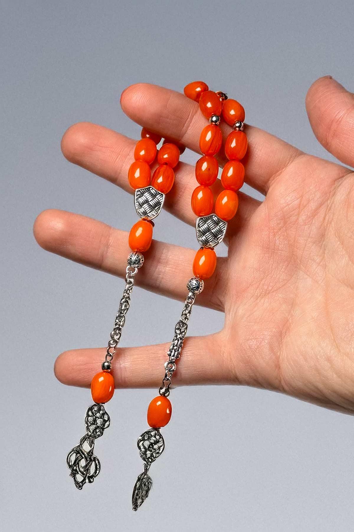 Zaza-ı Nüans Seri Turuncu Zaza Tesbih - TesbihKenti