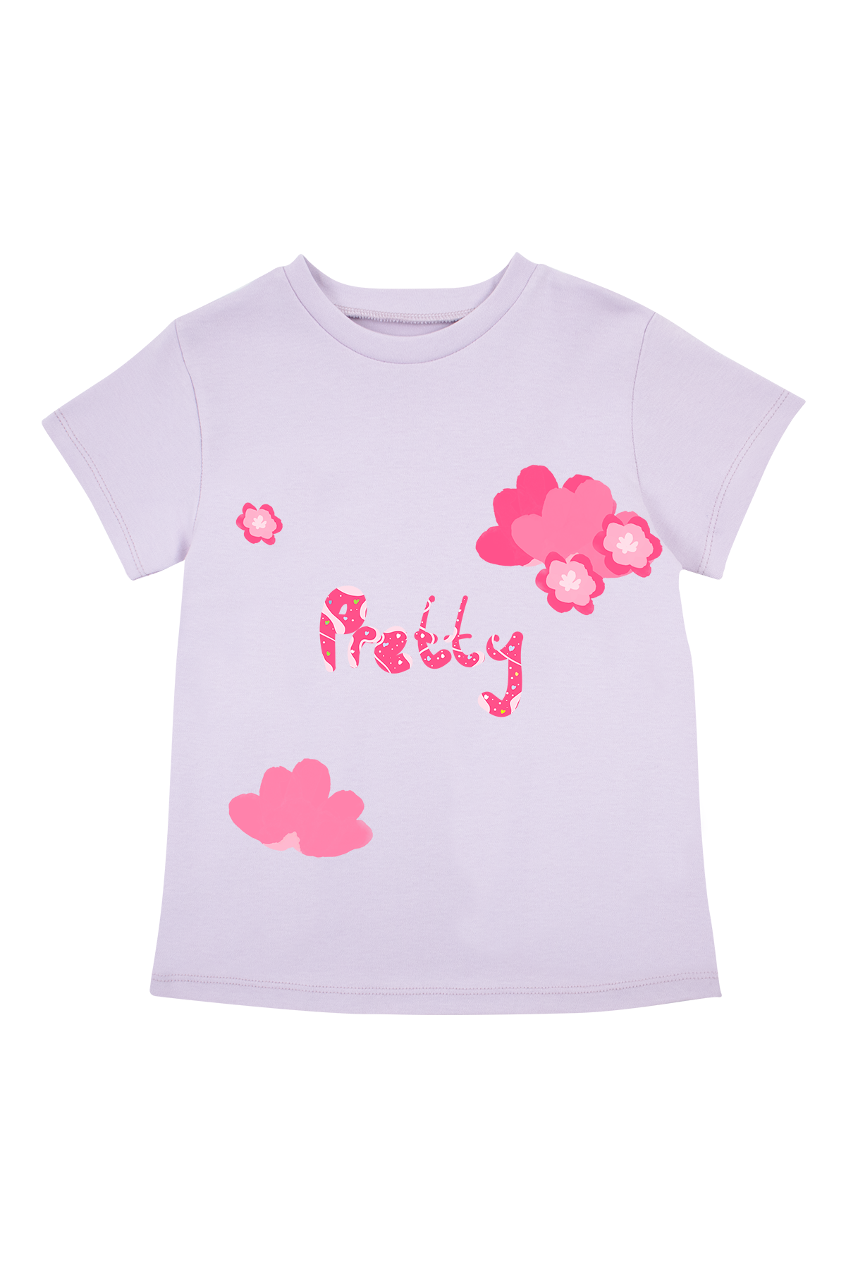 24SS0439 Pretty Baskılı Tişört Lila