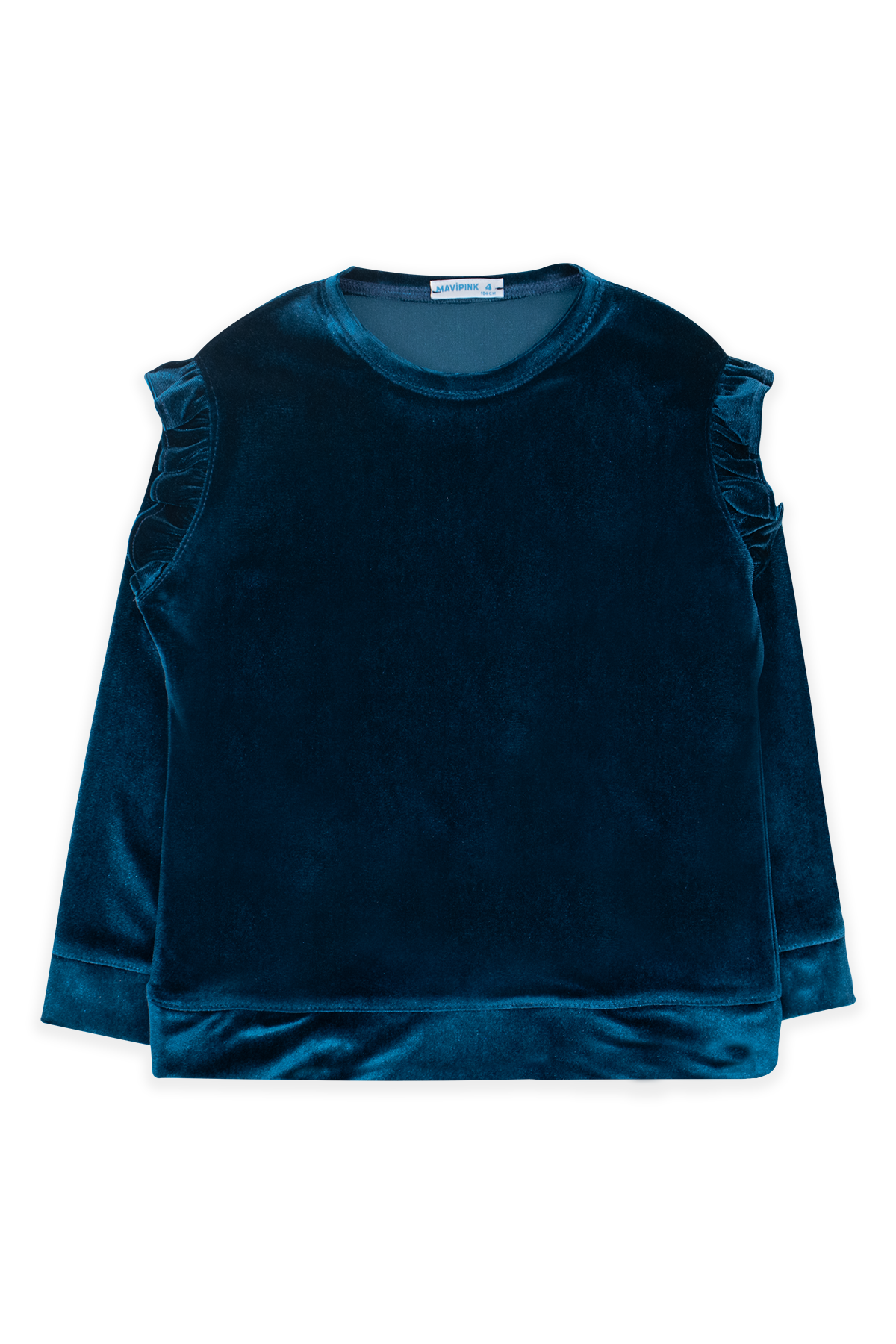 Mavipink 25204004 Kız Çocuk Lacivert Petrol Bluz