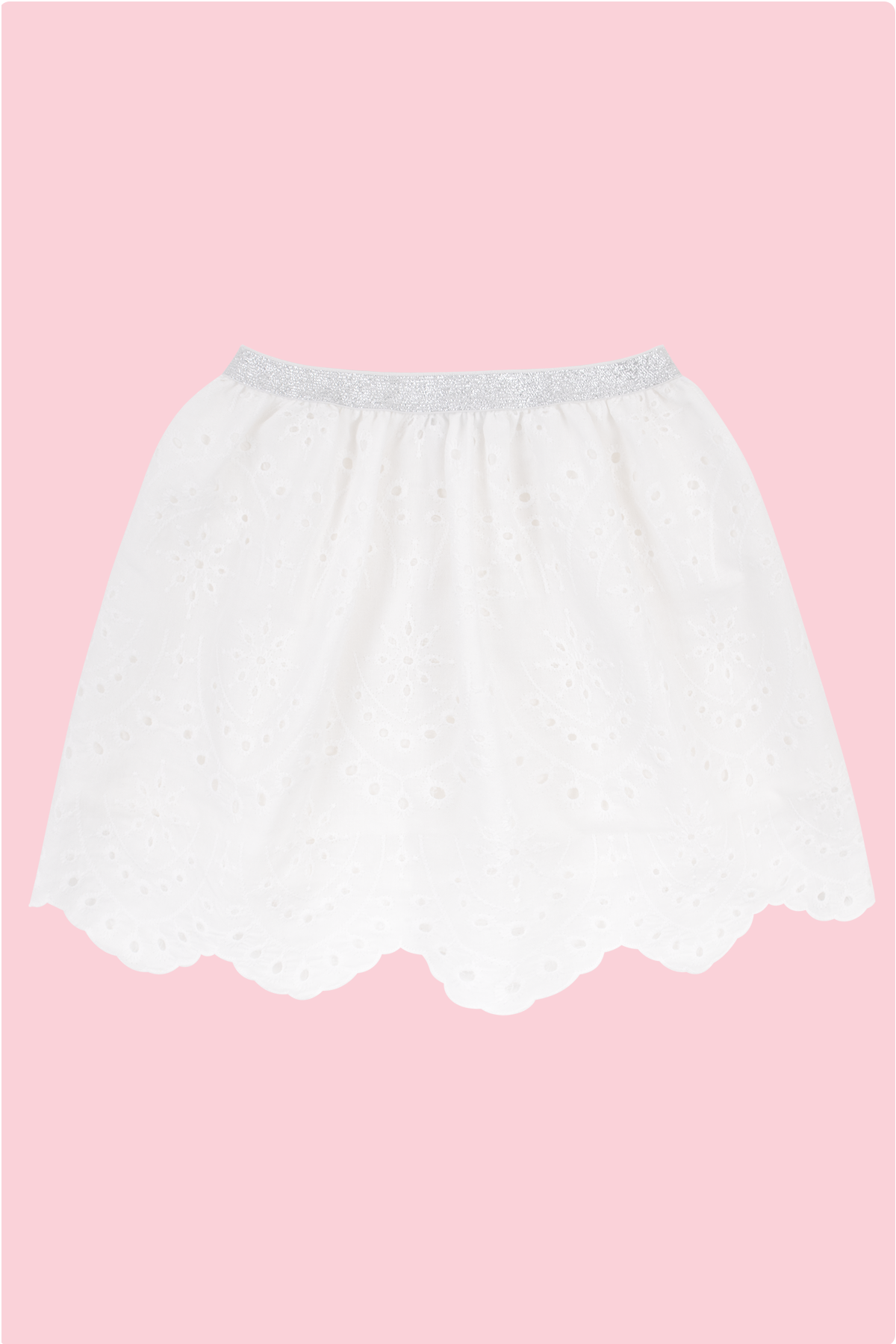 Mavipink 2520901 Kız Çocuk Pamuklu Fisto Etek