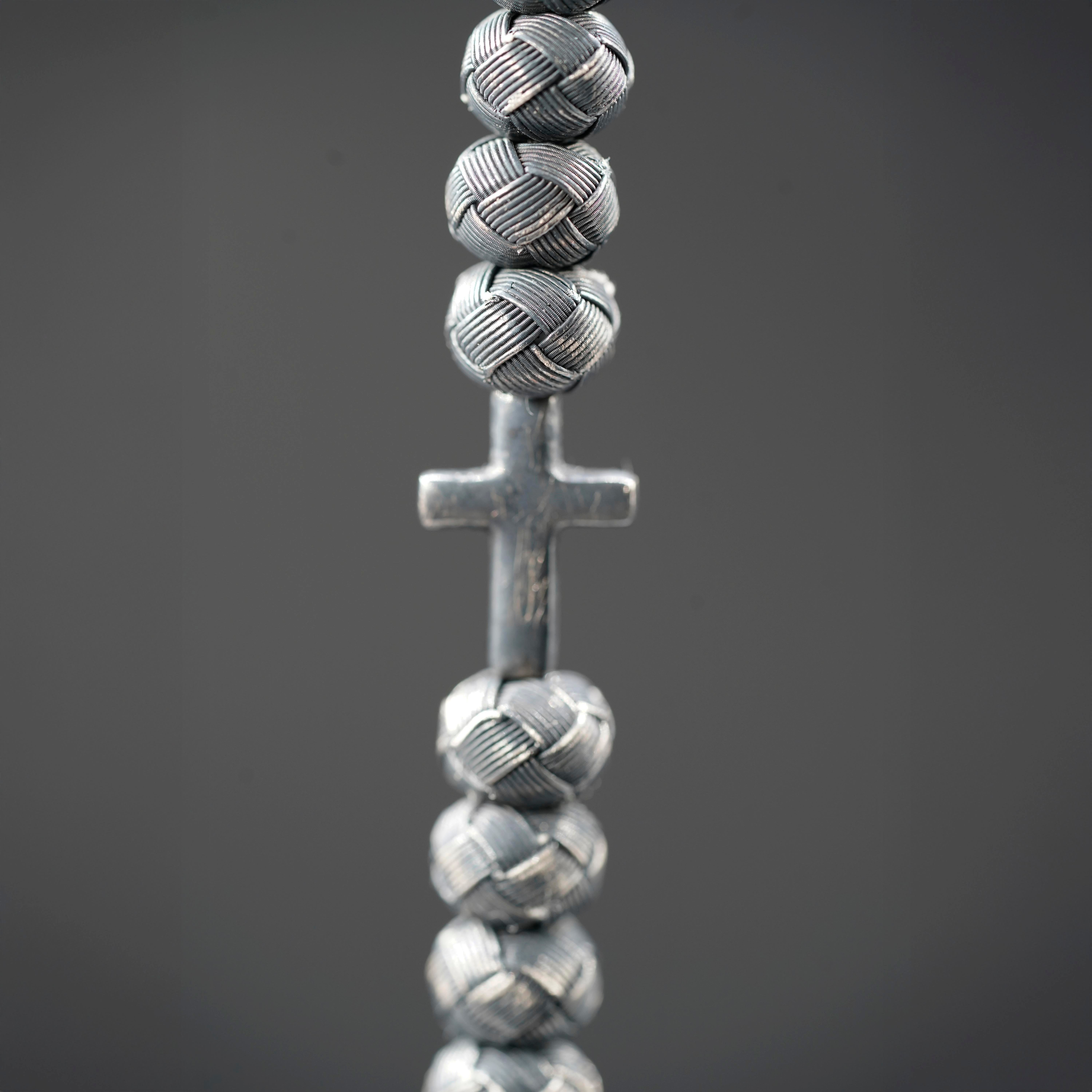 Dark Soul, Dark Single Cross, Unisex Bracelet